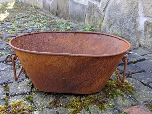 Pflanzwanne aus metall - 34, cm