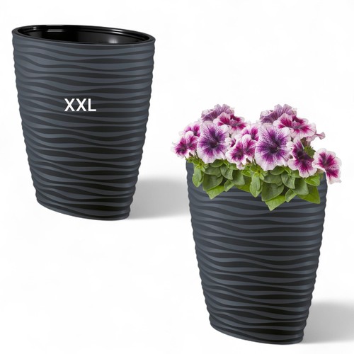 Blumenkübel oval x h - x,